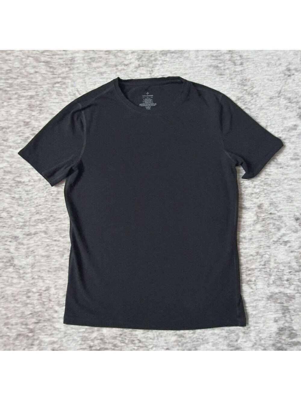 Tommie Copper Black Short Sleeve T-shirt Soft Comfy Large